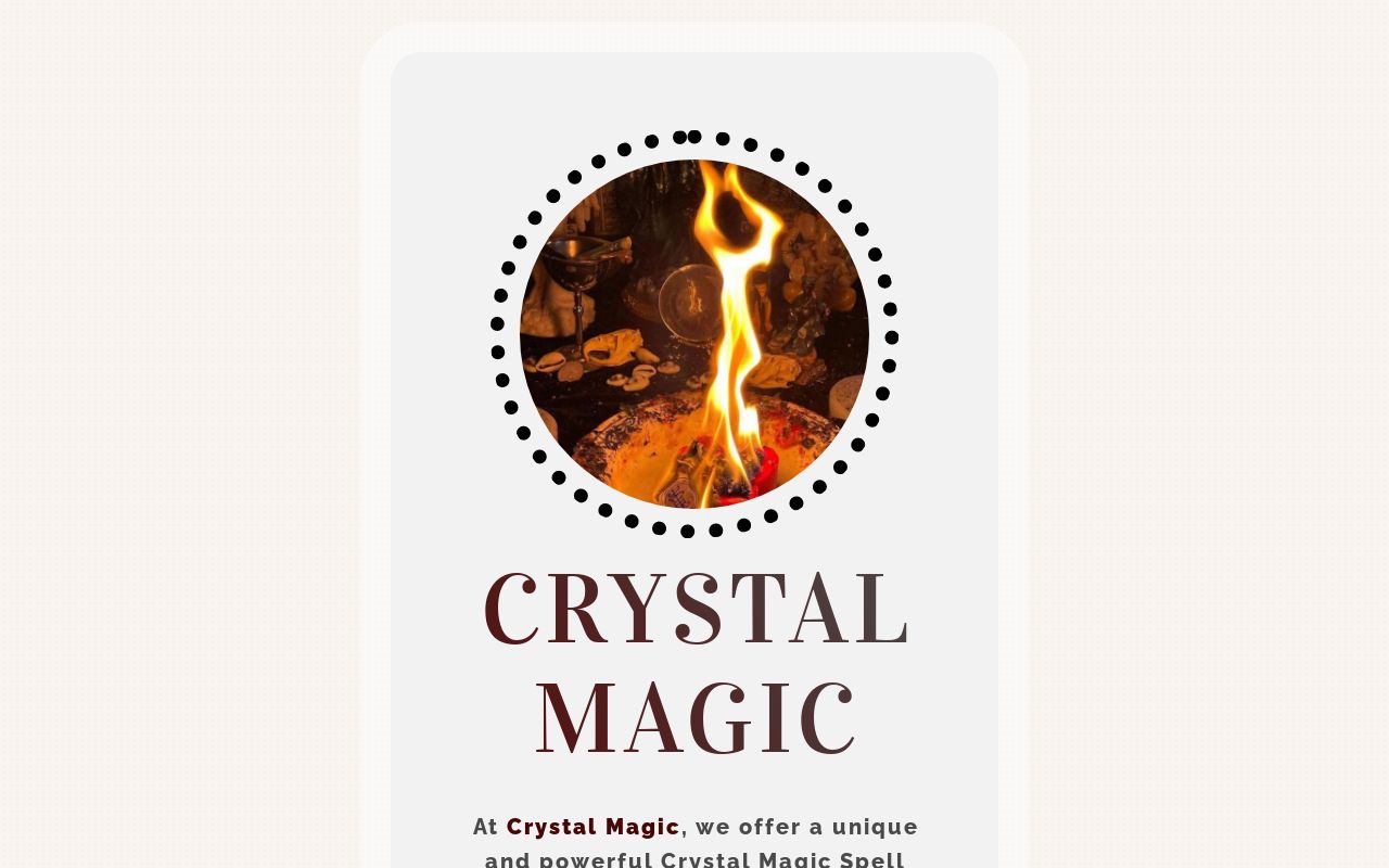 Crystal Magic